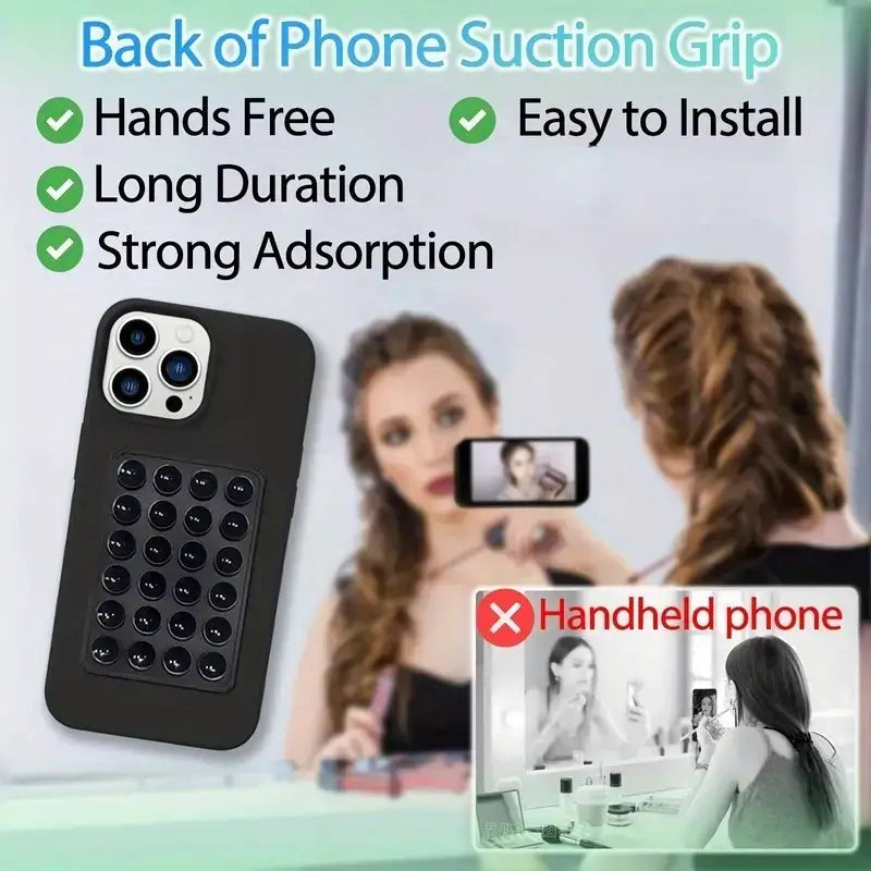 Mobile bubble Grip | Silicone Suction both side Bubble Grip Cup Phone