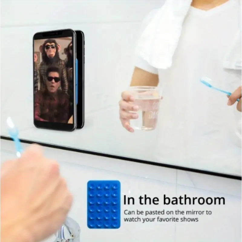 Mobile bubble Grip | Silicone Suction both side Bubble Grip Cup Phone