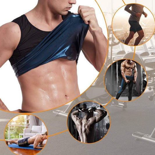 Sweat Shapewear For Men, Polymer Shapewear, Workout For Weight Loss Waist Body