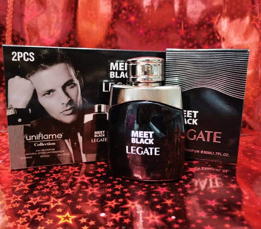 ( 2 Piece ) Meet Black Legate Perfume For Men | Best