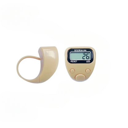 New Digital Finger Tally Counter Tasbih (Random Color)