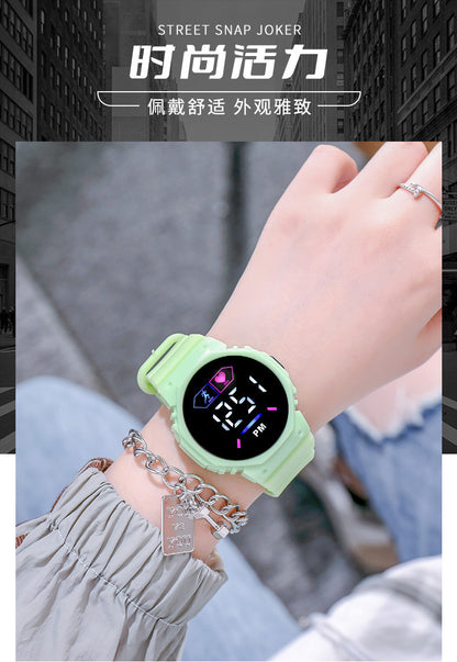 Electronic Watch Digital LED Display | Power-saving Multifunctional Precise Time | Casual