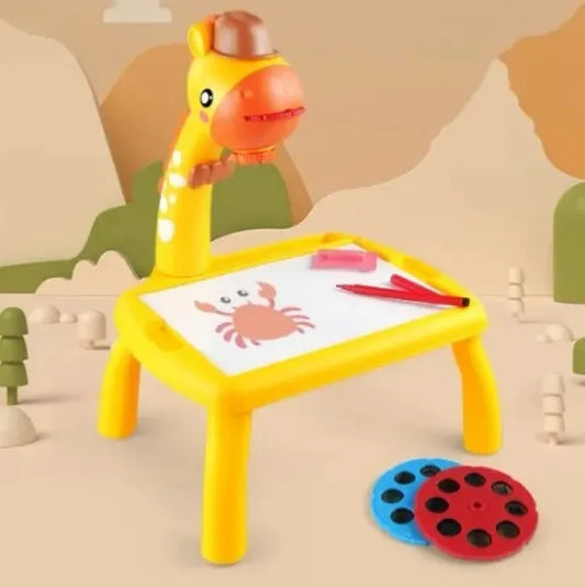 Table with light and with music inside | Mini Art Drawing Board