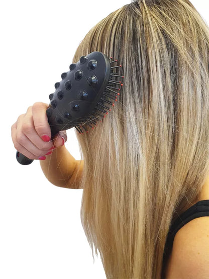 Electric Wireless Massage Comb Hair Growth Vibration Scalp Massager Anti Hair Loss