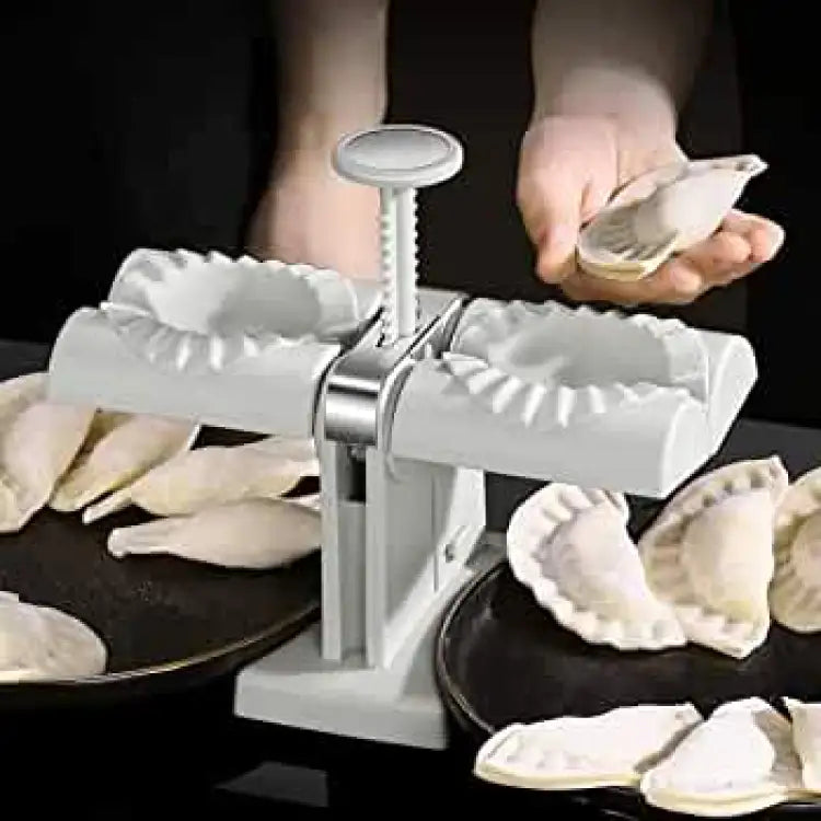 Double head design automatic dumpling machine mold, dumplings quickly and easily