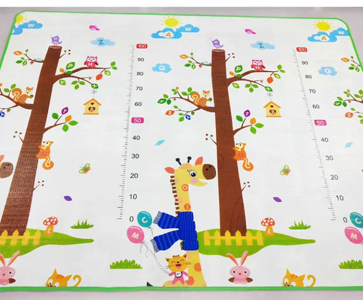 Crawling Mat for Baby Floor Play Mat Double-Sided Baby Playmat Foam Reversible