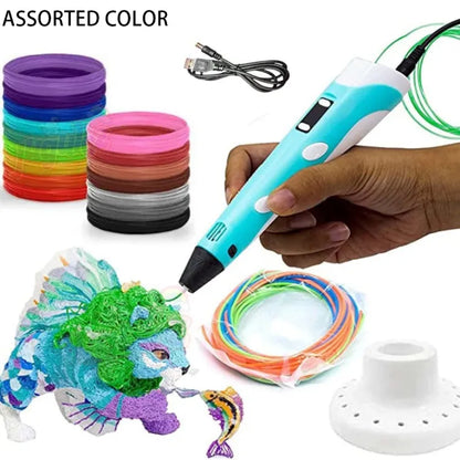 3D Pen for 3D Printing Drawing Pen USB 3D pen plus with
