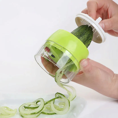 4in1 Vegetable Spiral Cutter / BPA-Free ABS plastic materials and 304 stainless