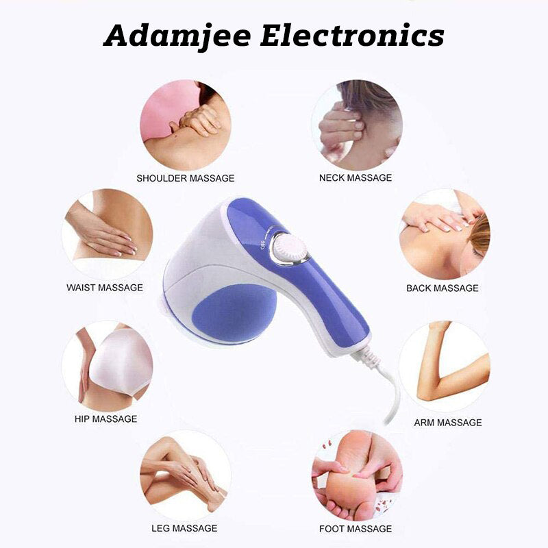 Relax and Spin Tone Body Massager (3in 1)