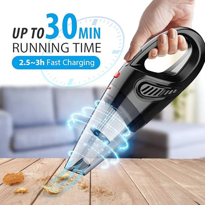 Handheld Vacuum, Hand Vacuum Cordless with High Power, Mini Vacuum Cleaner Handheld