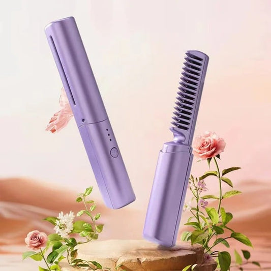 Rechargeable hair comb 2-in-1 (Random Color)