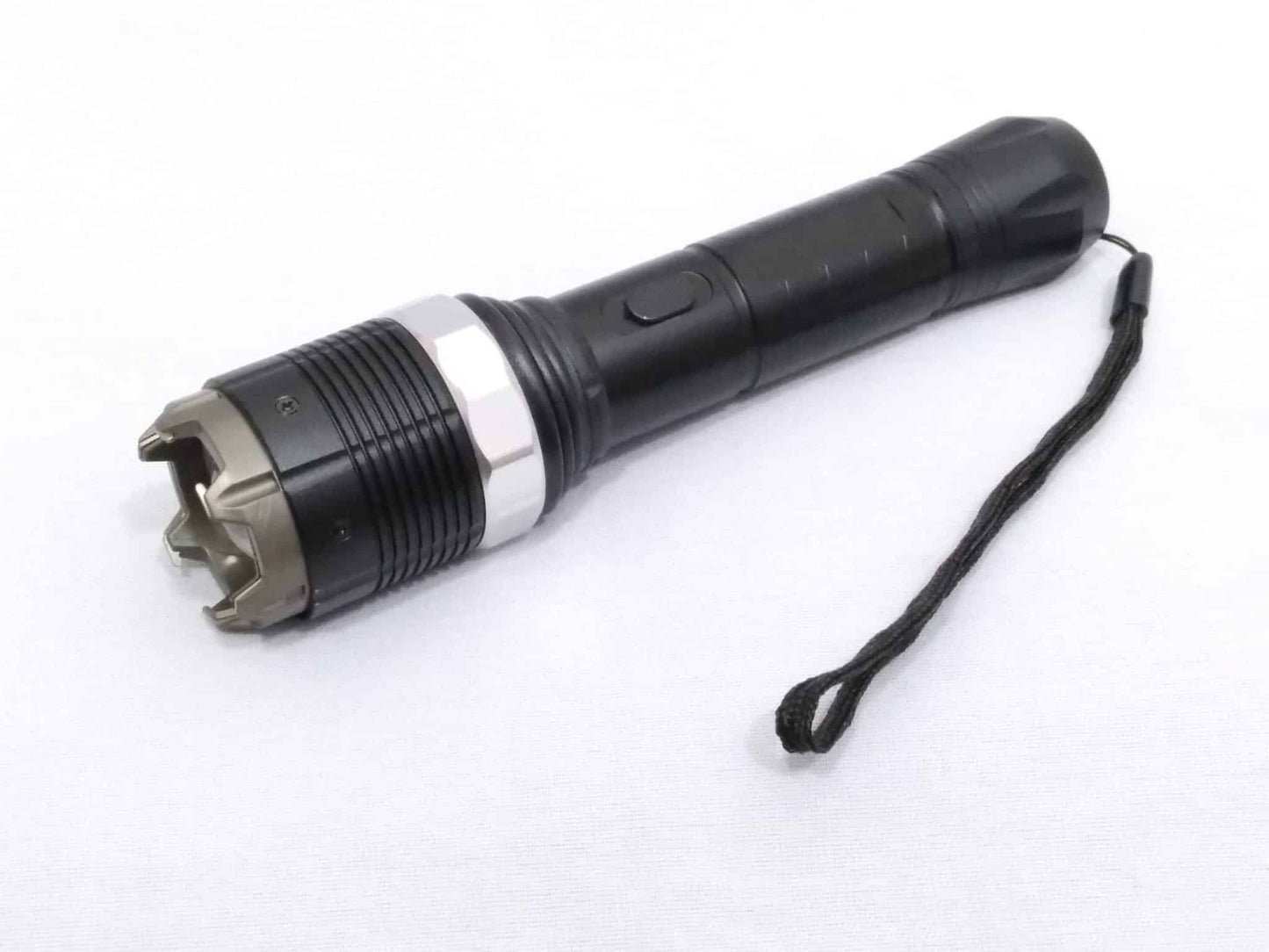 8810 Flashlight Multifunctional Dimming Light Flashlight Rechargeable Self Defense Flashlight