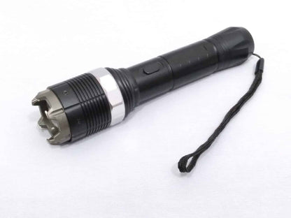 8810 Flashlight Multifunctional Dimming Light Flashlight Rechargeable Self Defense Flashlight