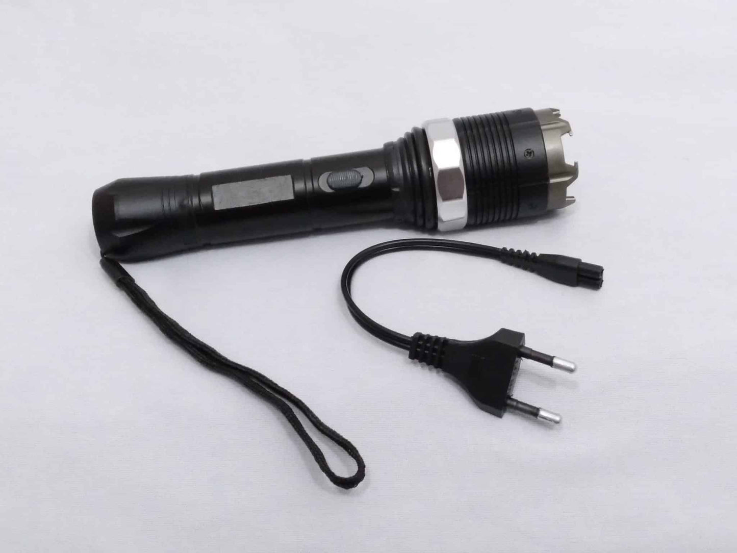 8810 Flashlight Multifunctional Dimming Light Flashlight Rechargeable Self Defense Flashlight