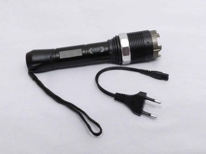 8810 Flashlight Multifunctional Dimming Light Flashlight Rechargeable Self Defense Flashlight