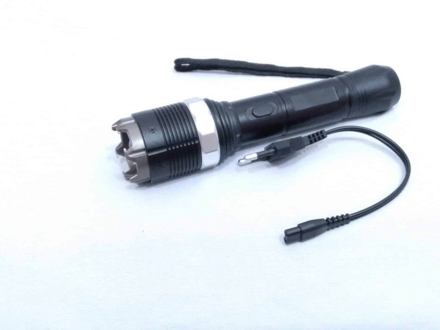 8810 Flashlight Multifunctional Dimming Light Flashlight Rechargeable Self Defense Flashlight