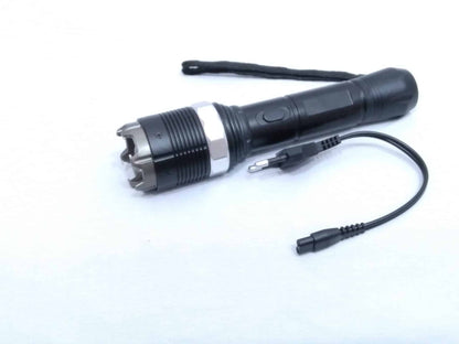 8810 Flashlight Multifunctional Dimming Light Flashlight Rechargeable Self Defense Flashlight
