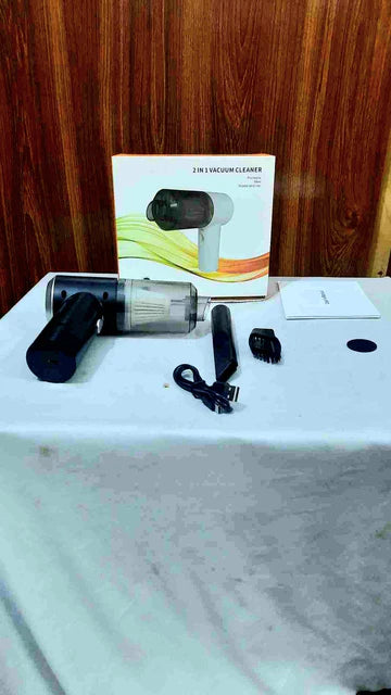 Vacuum Cleaner Household Powerful 2 In 1 Dual Mode Cordless Handheld