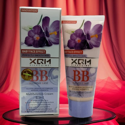 XQM BB Blemish Base Multi-function 6 in 1 Lavender Cream /Moisturizing BB
