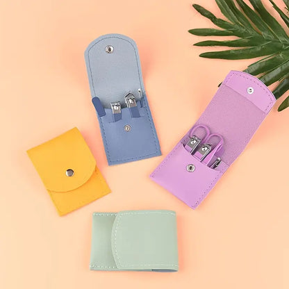 4 in 1 Professional Manicure Set 4-Piece Stainless Steel Nail Care Kit