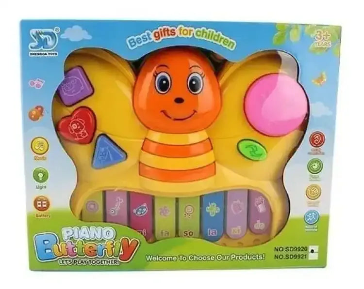 Musical Piano Butterfly With Light Sound | Musical Piano For Kids -