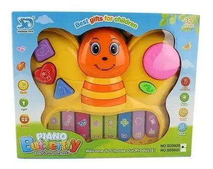 Musical Piano Butterfly With Light Sound | Musical Piano For Kids -