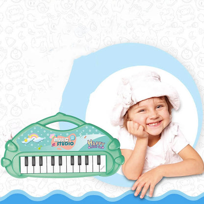 Stuffed Electronic Piano Keyboard Toys 13 Key Early Educational Instrument Electronic Organ