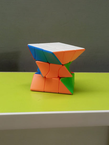 JIEHUI Rubik Puzzle Cube High-Speed Twist Shape Magic Cube for Brain