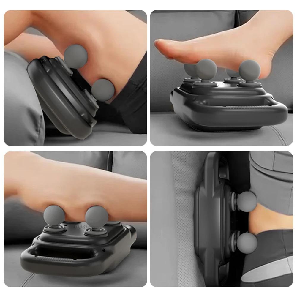 Blue idea Deep Tissue Massage Gun with 4 Heads - Muscle Massager