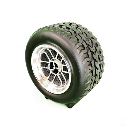 High-Powered Tyre-Shaped Bluetooth Speaker with Deep Extra Bass Portable Wireless Speaker