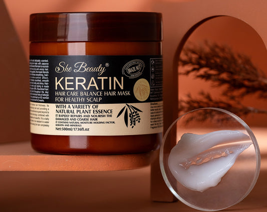 Keratin Original Hair Care Balance Mask And Treatment for Healthy Scalp -