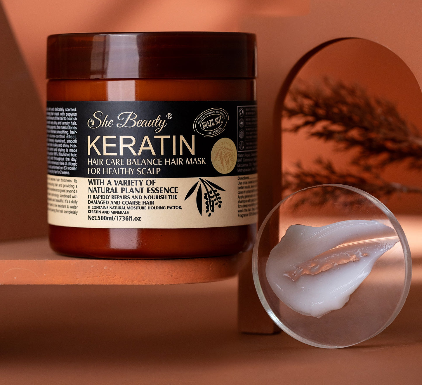 Keratin Original Hair Care Balance Mask And Treatment for Healthy Scalp -