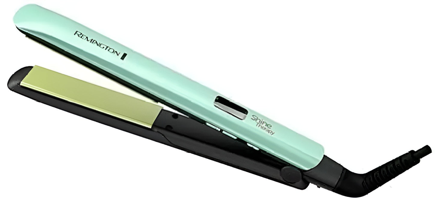 Remington hair straightener Shine Therapy Hair Straightener Flat Iron Floating Ceramic LCD