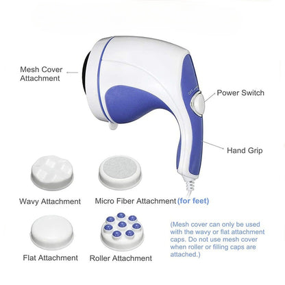 Relax and Spin Tone Body Massager (3in 1)