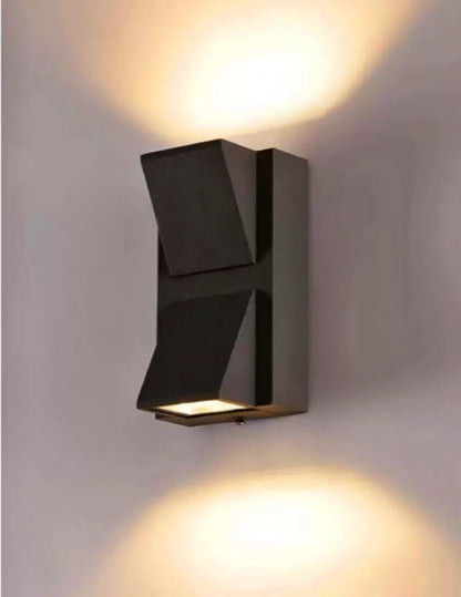 K Shaped Double Led Two Side Waterproof LED Outdoor Light | Wall