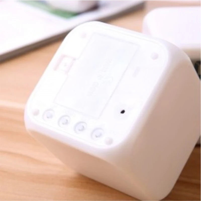 Creative Alarm Clock Sublimation LED Digital Clock 7 Color Changing Light Night