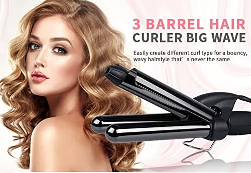 Babyverse Professional Couture Hair Pro 3 Ceramic Wave Styler- Beach Waves for