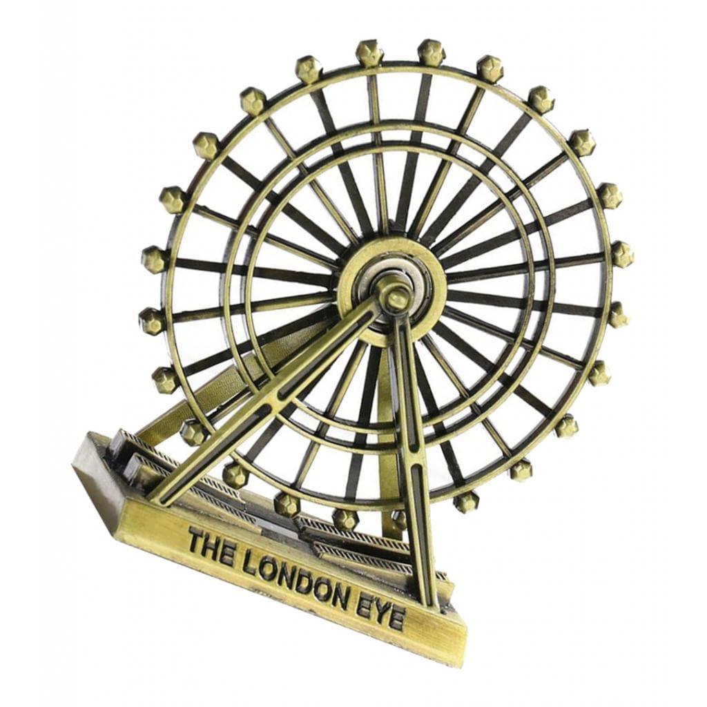 Creative Metallic London Eye Wheel Ornament (Rotating wheel)