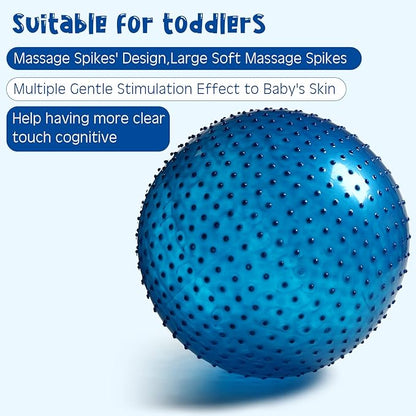 700G Ball, ,55Cm Exercise Ball Large Spikes Tactile Sensory Massage Withrout Pump