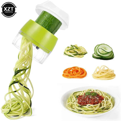 4in1 Vegetable Spiral Cutter / BPA-Free ABS plastic materials and 304 stainless