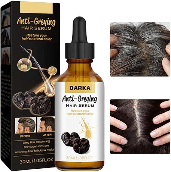 Hair Darkening Se-Rum, Darka Anti-greying Hair Se-Rum, Nutrient Natural Darkening Se-Rum 30
