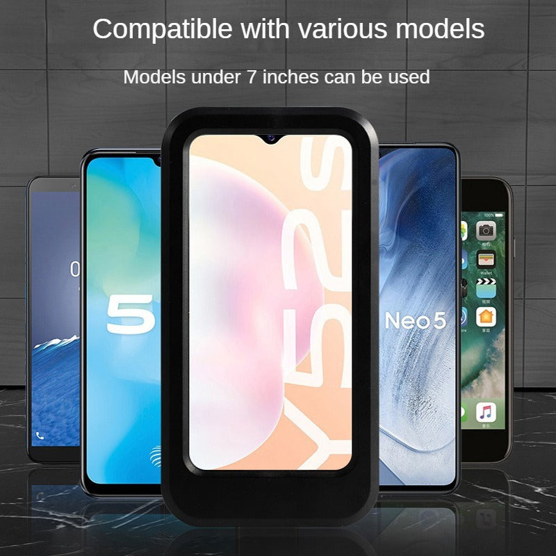 Waterproof Magnetic Bicycle Mobile Phone Holder 360° Rotation