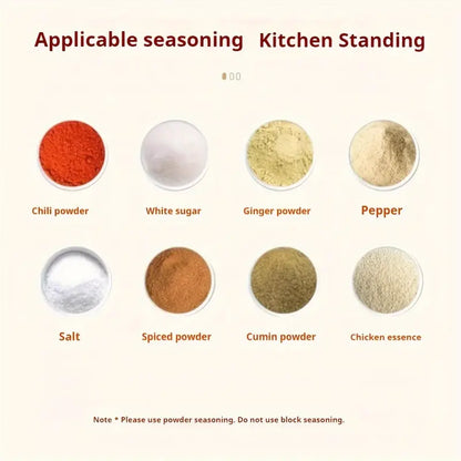 Sealed Seasoning quantitative Bottle salt pepper condiment Dispenser Glass Spice Jar |