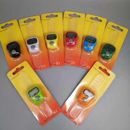 Finger Counter Tasbih Digital Electronic Tally Counter Praying Muslim LCD Counter ..