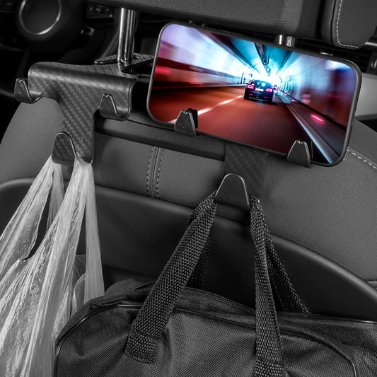 Universal Car Seat Back Hook Headrest Hanger Bag Clothes Hanging Storage Hooks