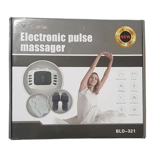 Electronic Pulse Massager Therapy Machine Full Body Pain Relief Device with