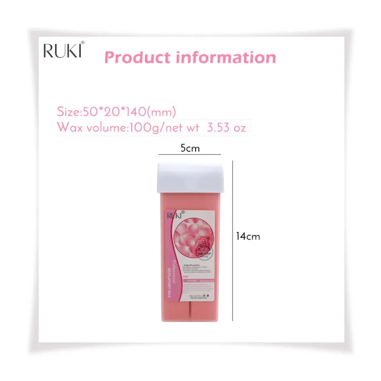 Refill Wax for Women, Roll On Wax Refill for Hair Areas of