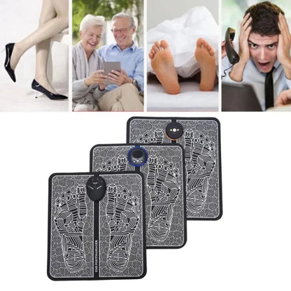 pack Of 2 Ems Butterfly Portable Neck Massager Rechargeable, And Ms