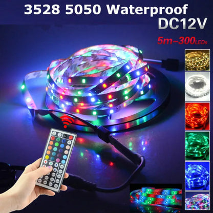 NEW RGB LED Strip 5 meter Top Quality With Remote And 12V