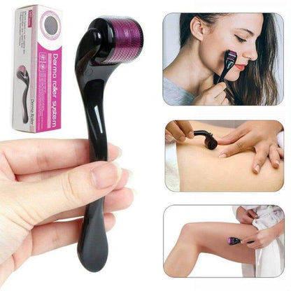 3 in 1 combo deal 1 Derma Roller (0.5mm) , Silicone Scalp